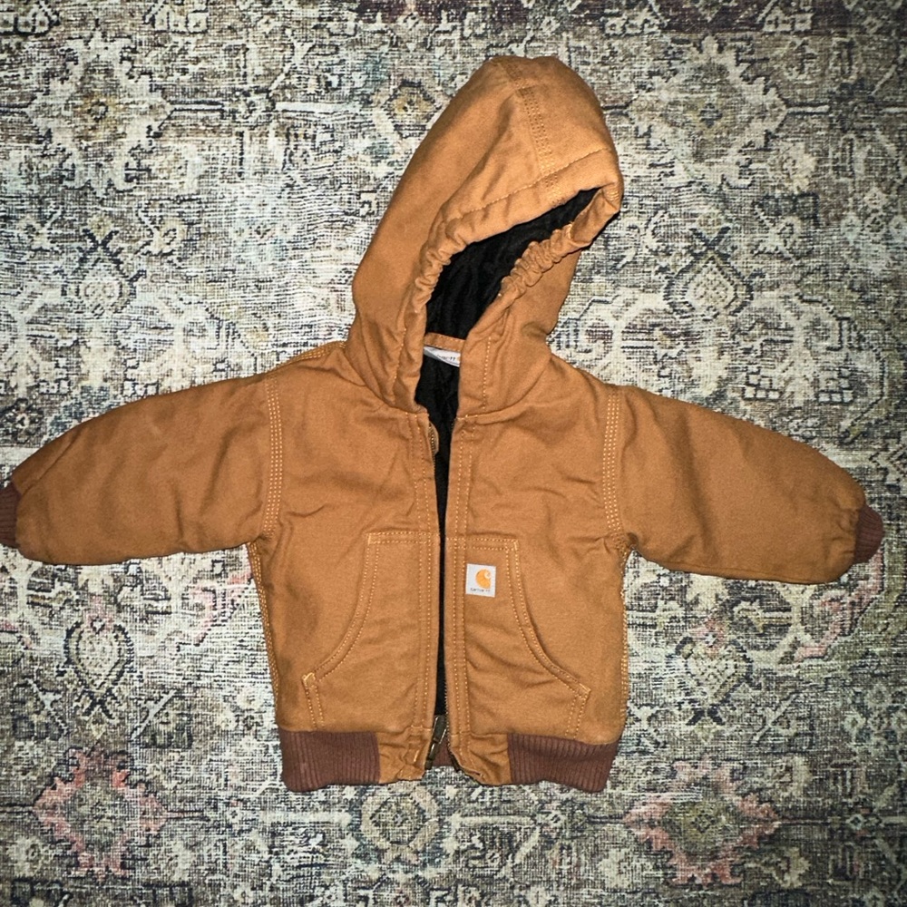 Carhartt baby jacket with hood